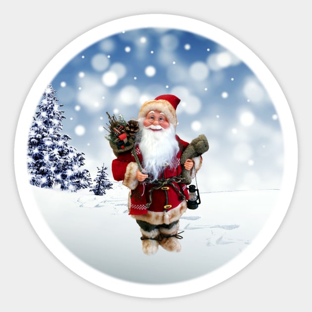 Santa Claus Sticker by aklara